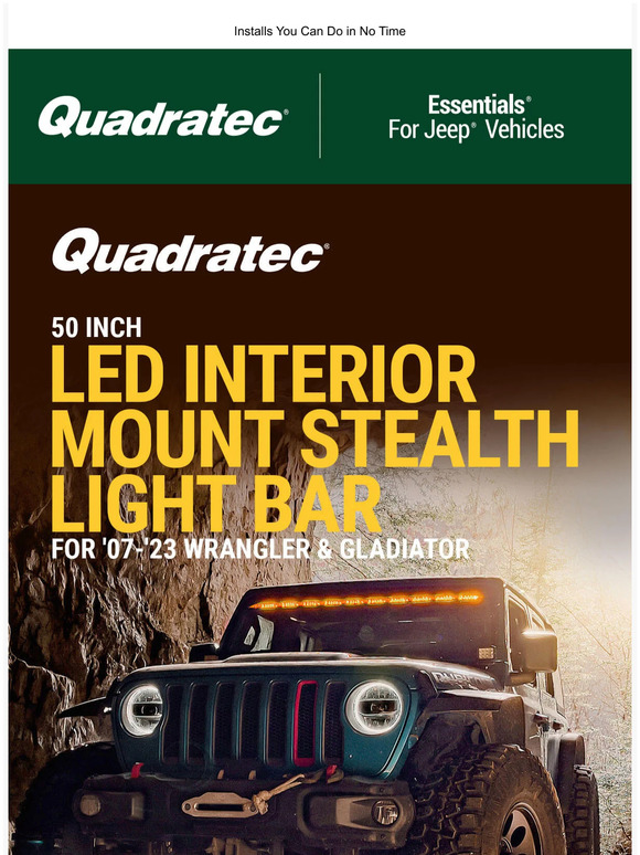 Quadratec Upgrade Your Jeep in Under an Hour! Milled