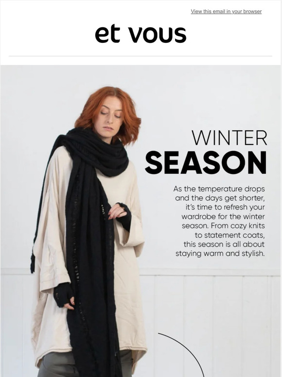 SALE & Winter Fashion