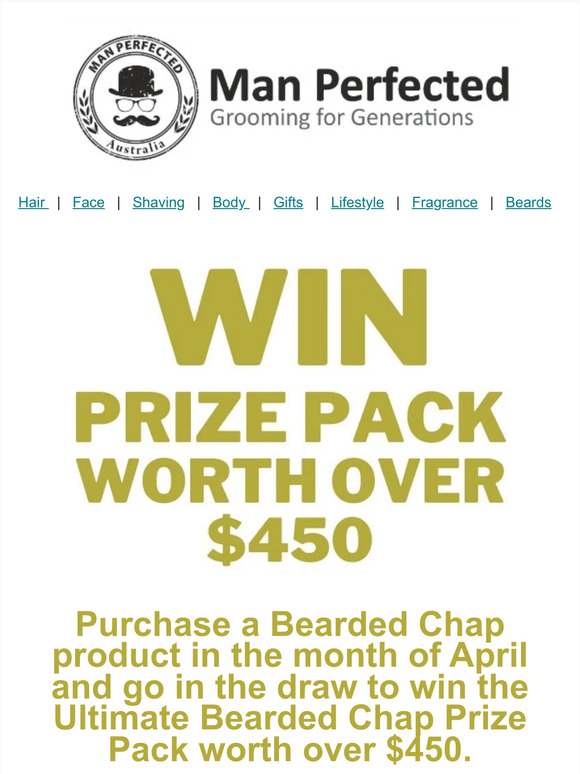 Man Perfected/Bearded Chap Competition