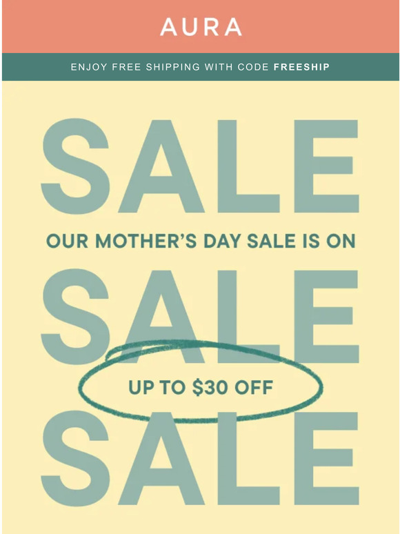 Aura Frame 30 off Aura Frames for Mother's Day Milled