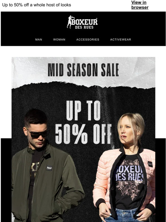 🤩 Mid-Season Sale by Boxeur Des Rues!