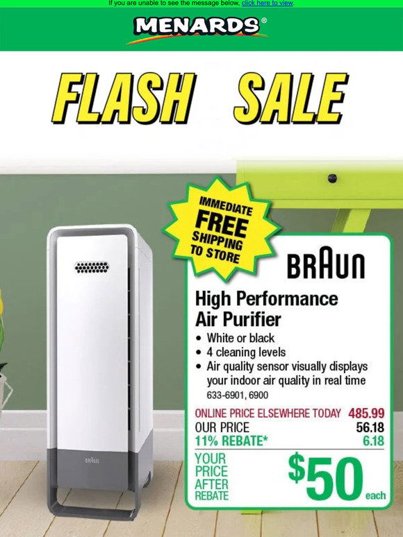 Menards: 50-Pint Dehumidifier Only $129! | Milled