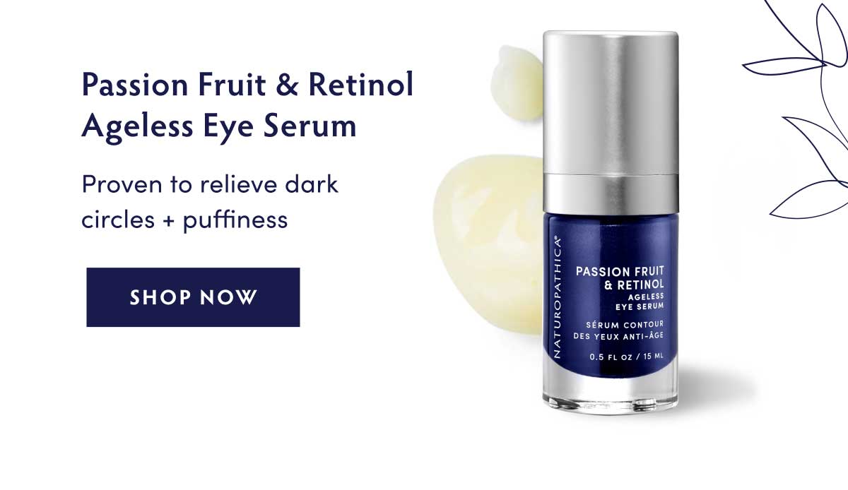 Passion Fruit & Retinol Ageless Eye Serum - Proven to relieve dark circles + puffiness