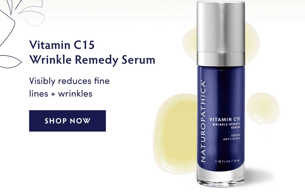 Vitamin C15 Wrinkle Remedy Serum - Visibly reduces fine lines + wrinkles