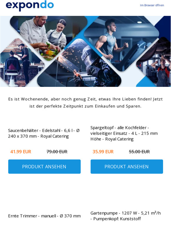 Das sollten Sie dieses Wochenende kaufen