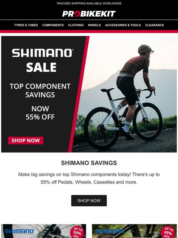 Save on Shimano!