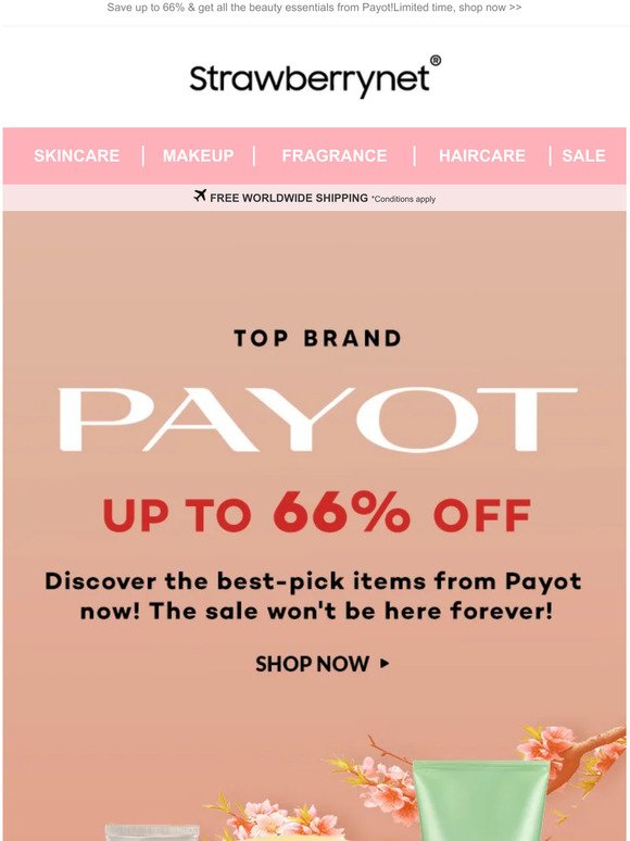Shop Top Brand - Payot - at a Special Bargain! ✨
