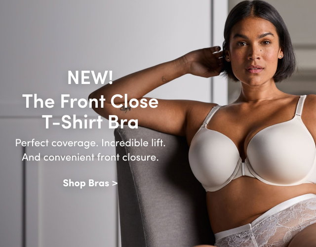 NEW! The Front Close T-Shirt Bra