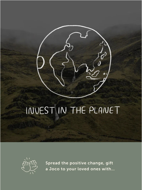 20% off | Invest in Our planet