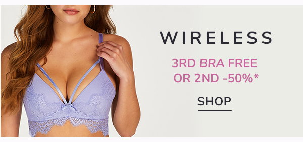 Hunkemöller on X: It's Bra Party time! Shop your 3rd bra for free