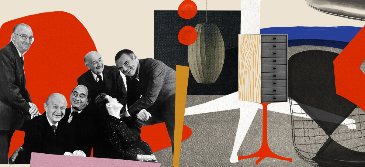 100 years of Herman Miller (ハーマンミラー)ポスター