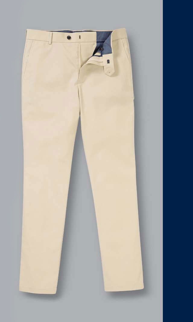 Ultimate Non-Iron Chinos - Stone