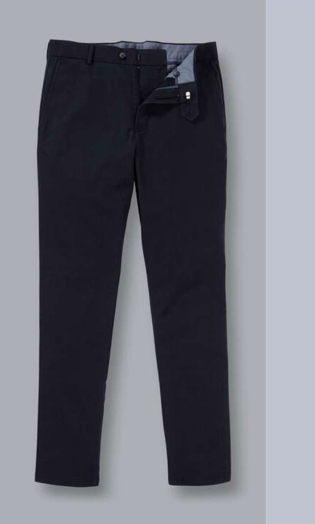 Ultimate Non-Iron Chinos - Navy
