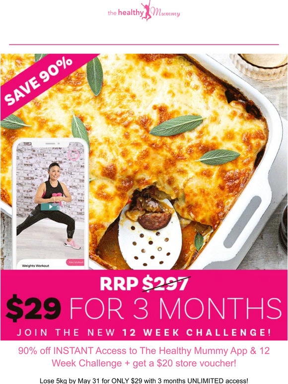 The Healthy Mummy 90 Off The NEW 12 Week Challenge Milled the-healthy-mummy-90-off-the-new-12-week-challenge-milled