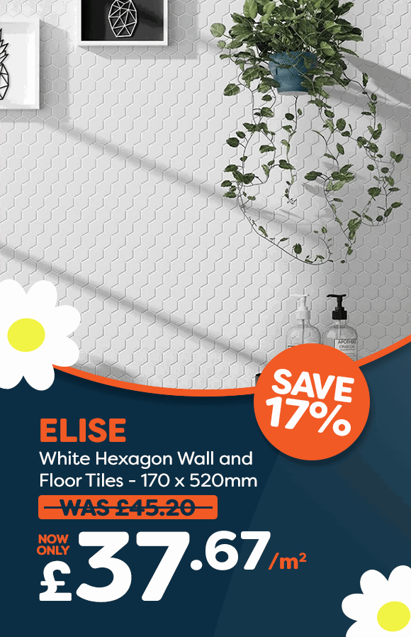 Elise White Tiles 