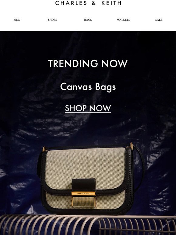 Trending Now: Canvas Bags​