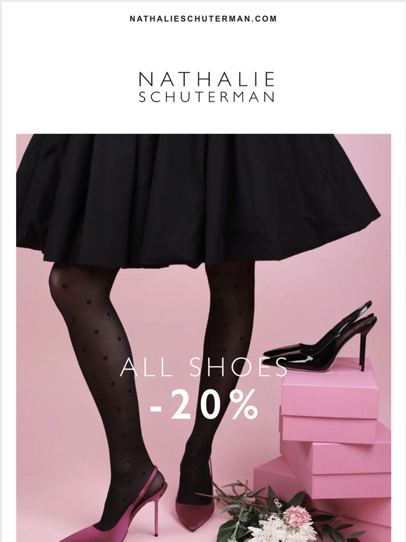 All shoes at -20% ⚡