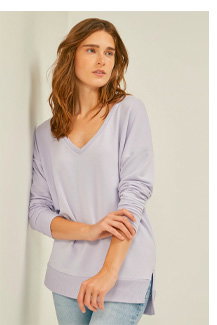 Recycle Hi-Low Pullover