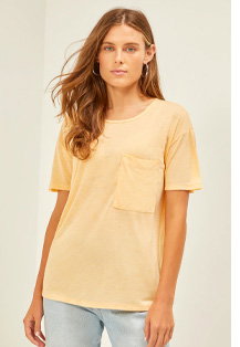 Recycle Jersey Short Sleeve Pocket Tee