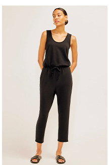 Recycled Tank Jumpsuit