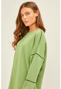 Recycle Flatlock Sweatshirt