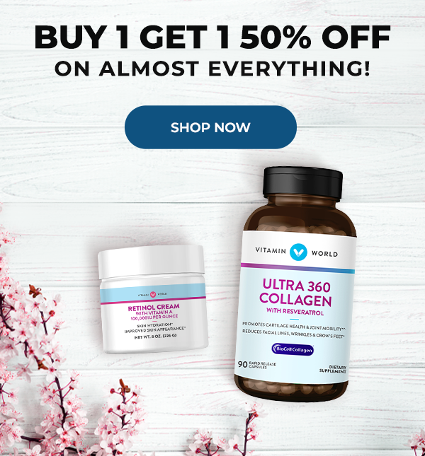 Vitamin World: BOGO Bonanza: Shop Now and Save on Almost Everything