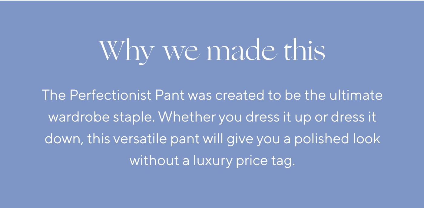 Sculptwear by HoneyLove THIS. IS. BIG. The Perfectionist Pant is here