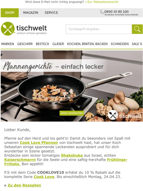 Köstliches Pfannenglück