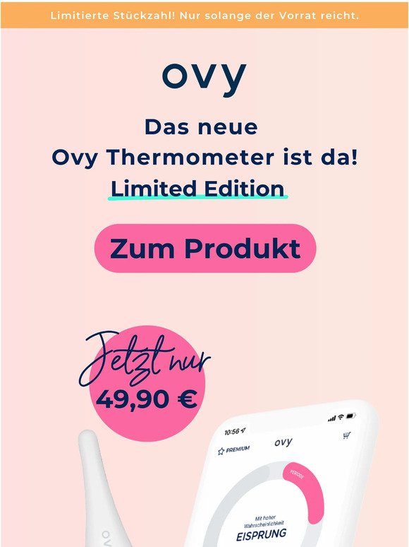 Das NEUE Ovy Bluetooth Thermometer ist da!