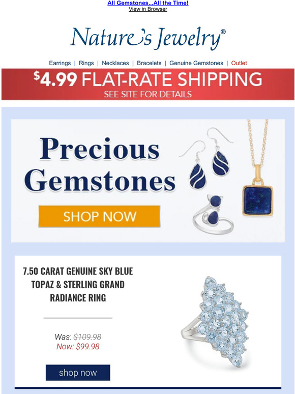 Nature's Jewelry Beautiful Gemstones to Brighten Any Look Milled