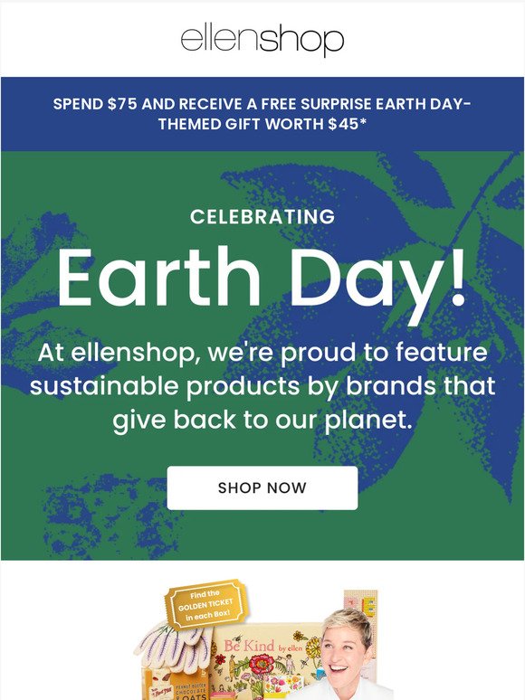 🌎 Earth Day Sale! Save 20% on a BE KIND. by ellen Subscription