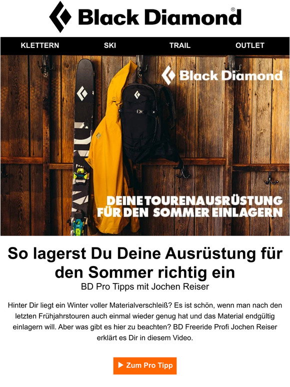 Black Diamond Equipment So lagerst Du Deine Ausrüstung richtig! Milled