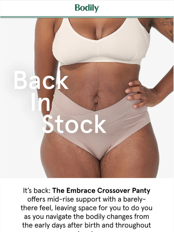 IT’S BACK: The Embrace Crossover Panty