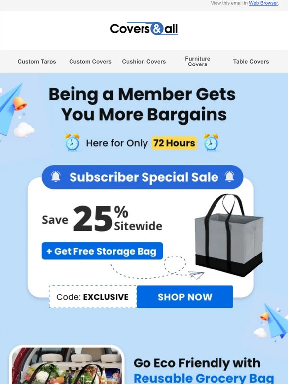 Ready Your 🛒🛒 💥 Subscriber Special Sale Is Live 💥