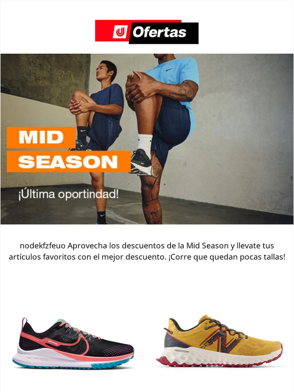 ¡Aprovecha los descuentos de mid season hasta el 27 de abril!