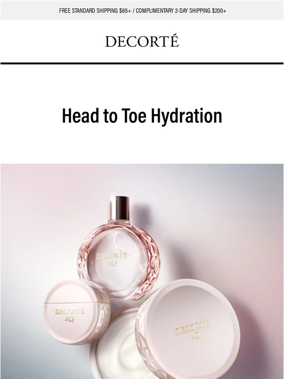 Head to Toe Hydration