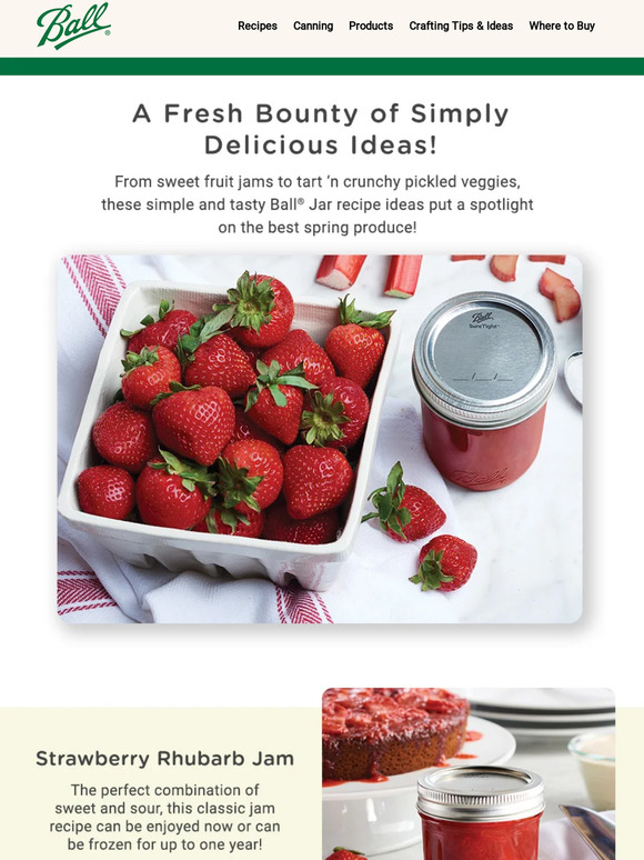 Fresh-Picked Recipes for Spring!