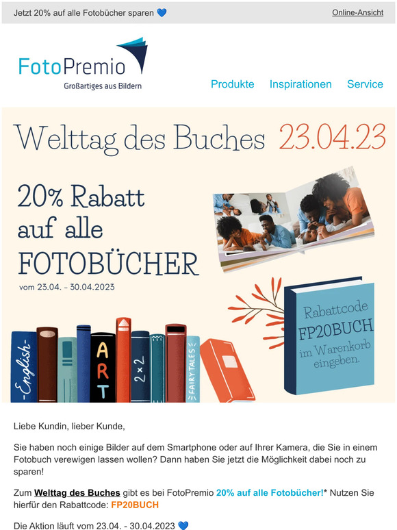 📗 Welttag des Buches!