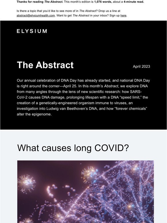 The Abstract: Clues to long COVID