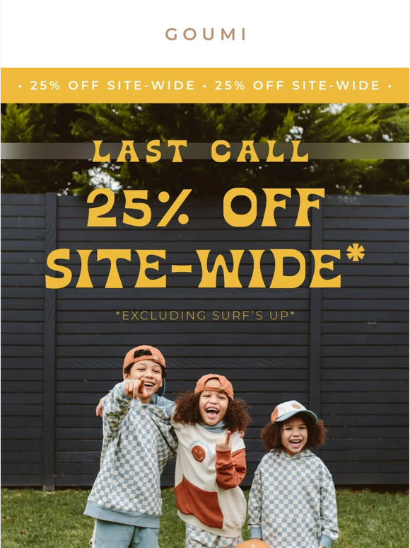 25% Off almost everything 🌱🌎