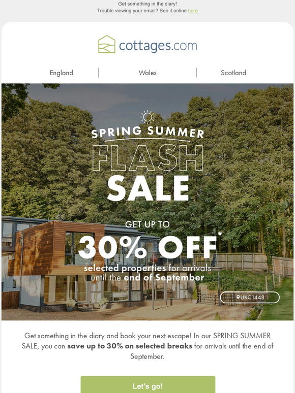 Spring Summer Sale ☀️ Let’s go from £285*