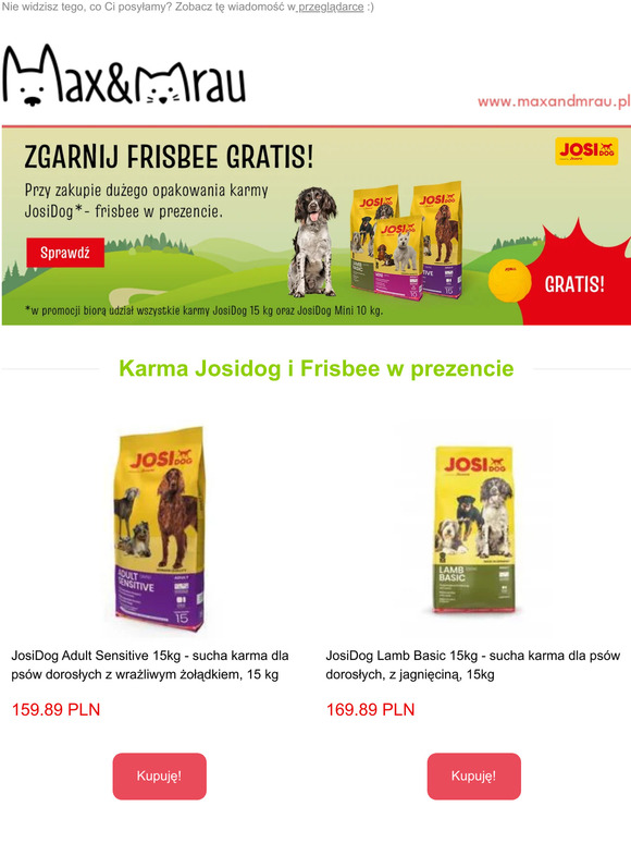 🤩Karmy Applaws już dostępne w naszym sklepie🤩 Sprawdź ofertę!✂ Odbierz gratis przy zakupie karmy Josidog lub obroży Foresto✂