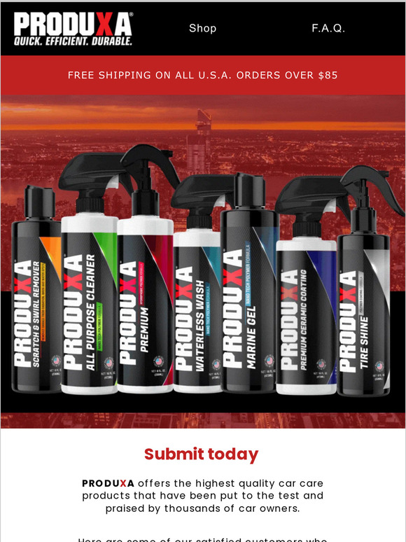 Why customers rave about our car care products