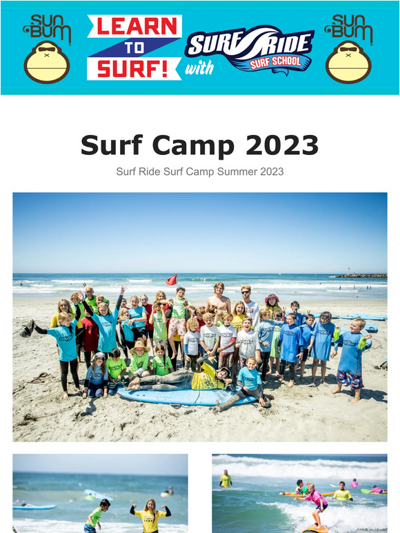 🌊⛺ Surf Ride Surf Camp SUMMER 2023