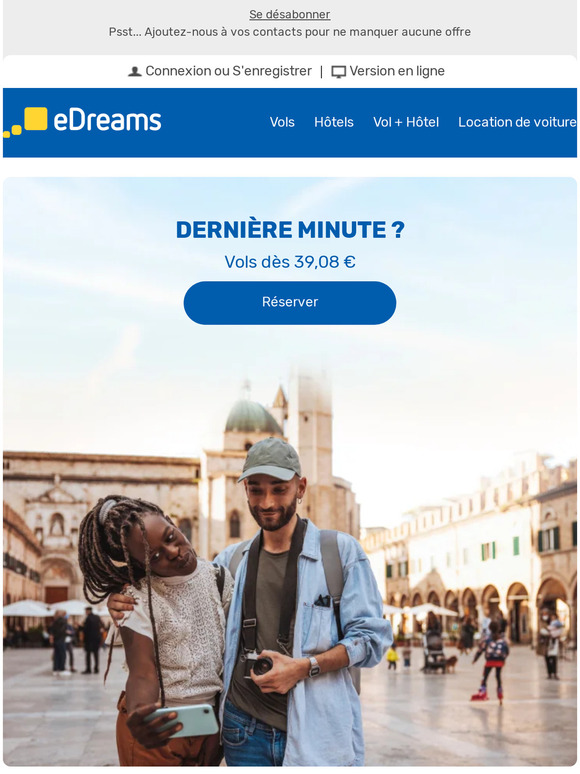 🛫 Dernière minute ? Aucun problème !