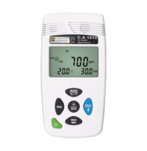 Chauvin Arnoux C.A 1510 white merač oxidu uhličitého (CO2) 0 - 5000 ppm s funkciou dátového záznamníka