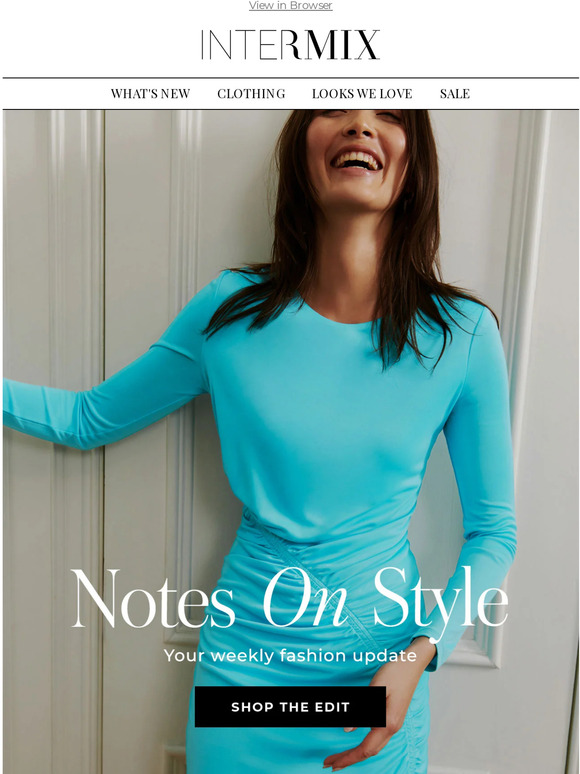 Intermix It's HERE The Dress We're Obsessed With Milled