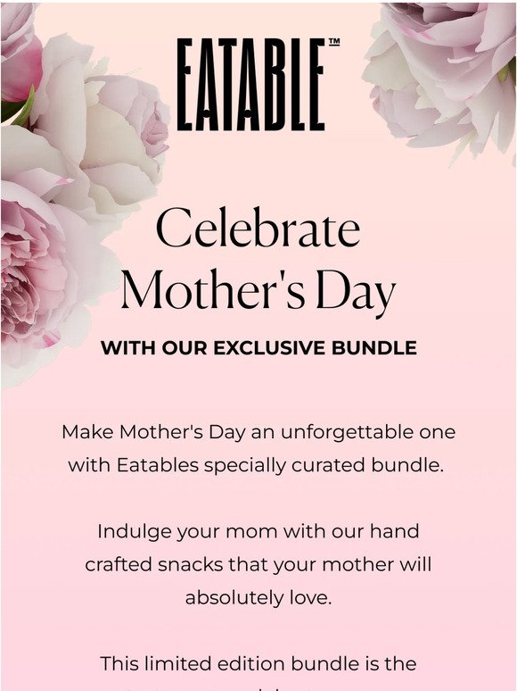 Limited edition Mother's Day bundle - order now! 🎁