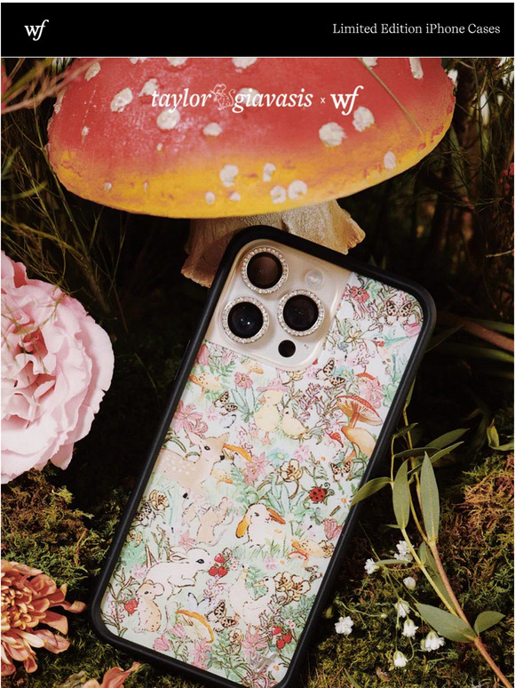 Wildflower Cases: SHE'S HERE 🌼🐞🐰🧺🍃🍄📖 | Milled