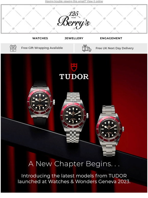 Hublot Watches at Berry's - Authorised Hublot Watch Retailer